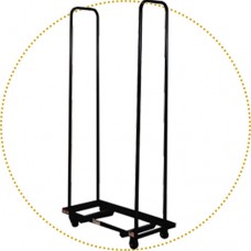Accessories Chairs: Chair Cart - Chair Dolly w/ Tall Removable Sides