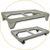 Accessories Folding Chairs: RG chair tray, pallet & dolly