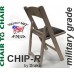 Classic: CHIP R FOLDING CHAIRS AND THE NEW FRONTIER OF RECYCLING: made of 100% Recycled Plastic