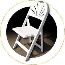 Classic High Back: FAN resin folding and stacking chairs