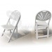 Classic High Back: FAN resin folding and stacking chairs
