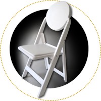Classic High Back: LOUIS resin folding and stacking chair