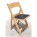 SET of 60 LIGHT BROWN CHIP resin folding and stacking chairs by Drake