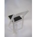 SET of 40 FROSTY WHITE CHIP resin folding and stacking chairs by Drake