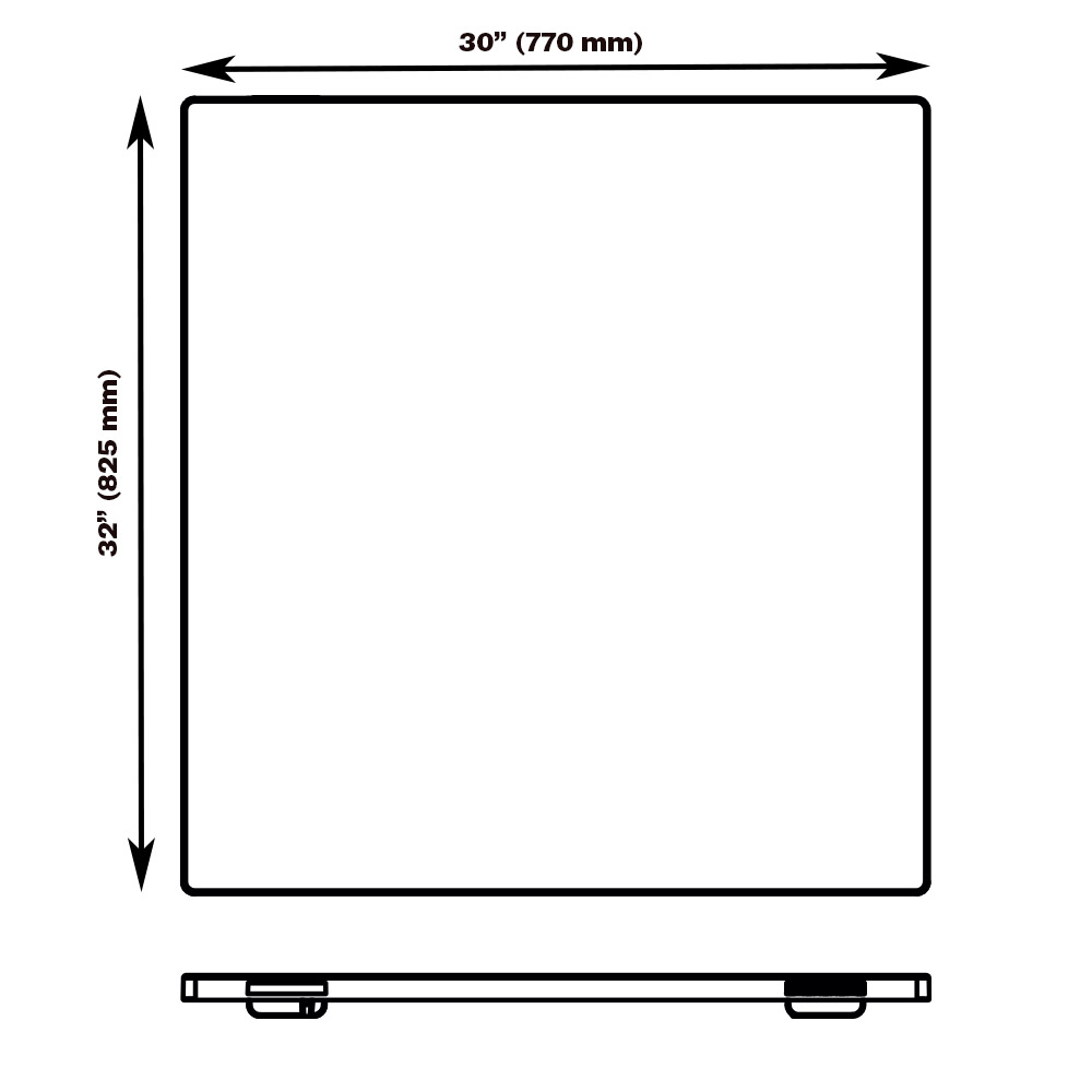 table top dimensions table top dimensions