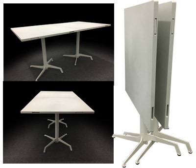 DSN resin top 30x32 [in] in a restaurant application